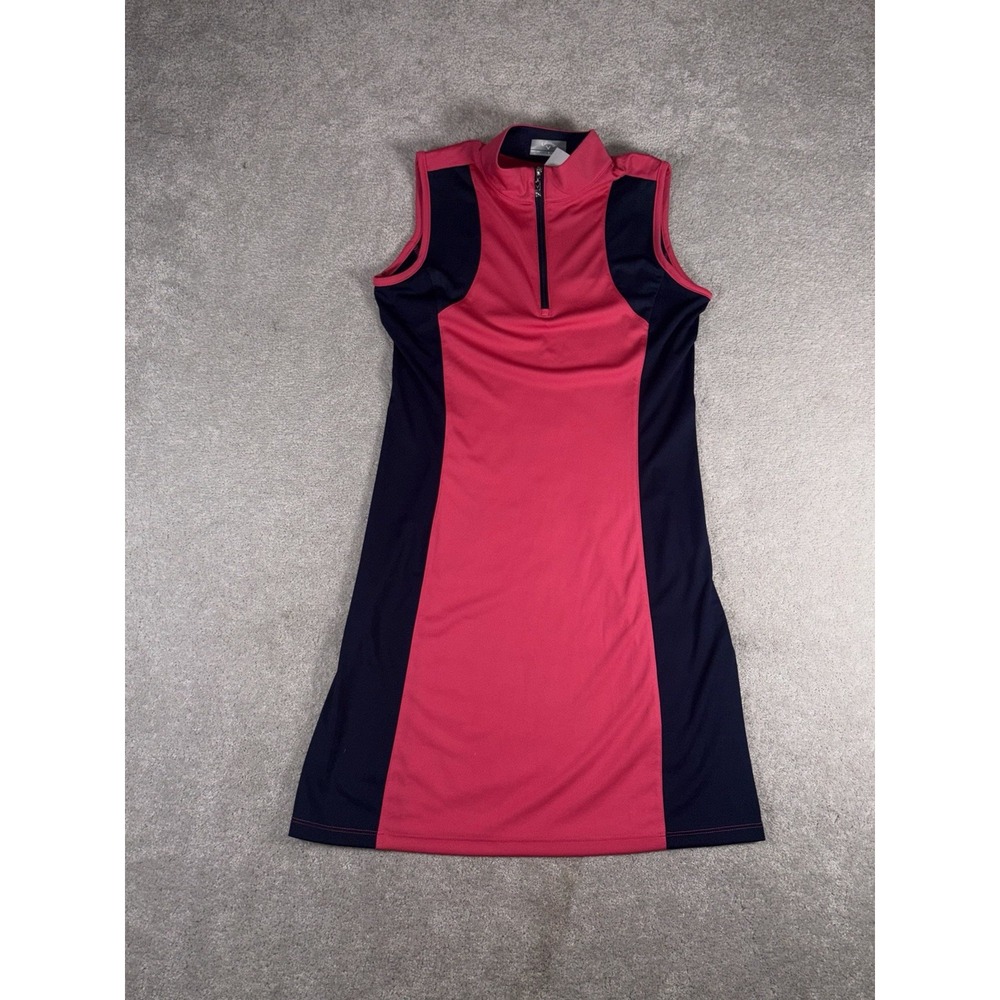 Callaway Dress Womens Small Pink Sleeveless 1/4 Zip Golf Tennis Casual NWT